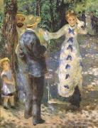 Pierre-Auguste Renoir The Swing (mk09) oil painting artist
